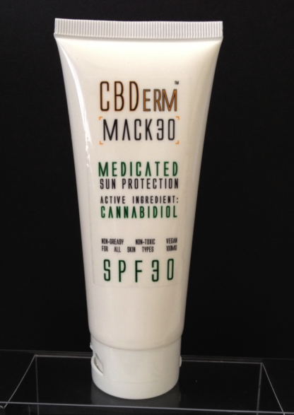 CBDerm Mack30 Sunscreen Lotion